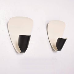 Set of Two Wall Sconces B206 by Michel Buffet