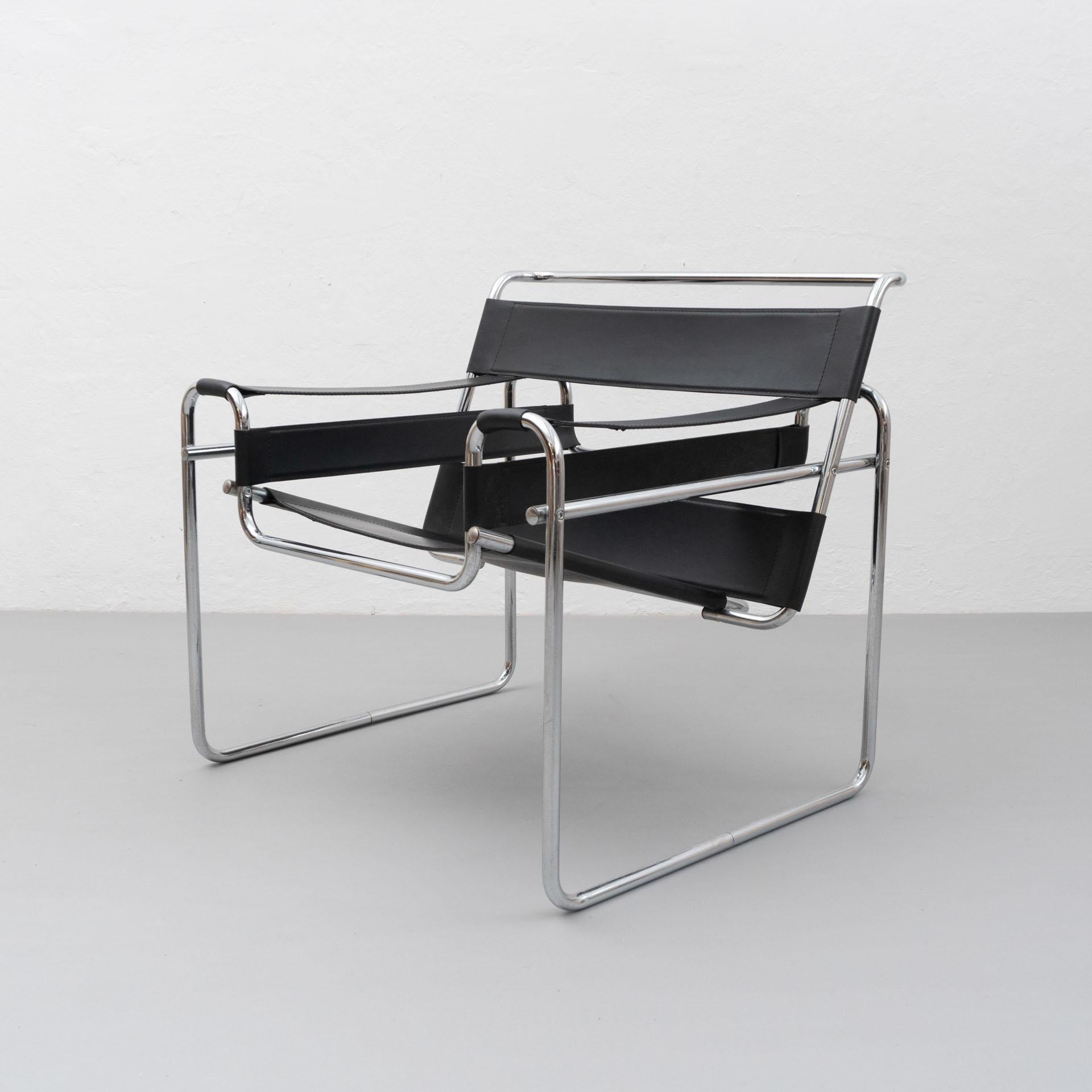 Set of Two Wassily Armchairs by Marcel Breuer 1