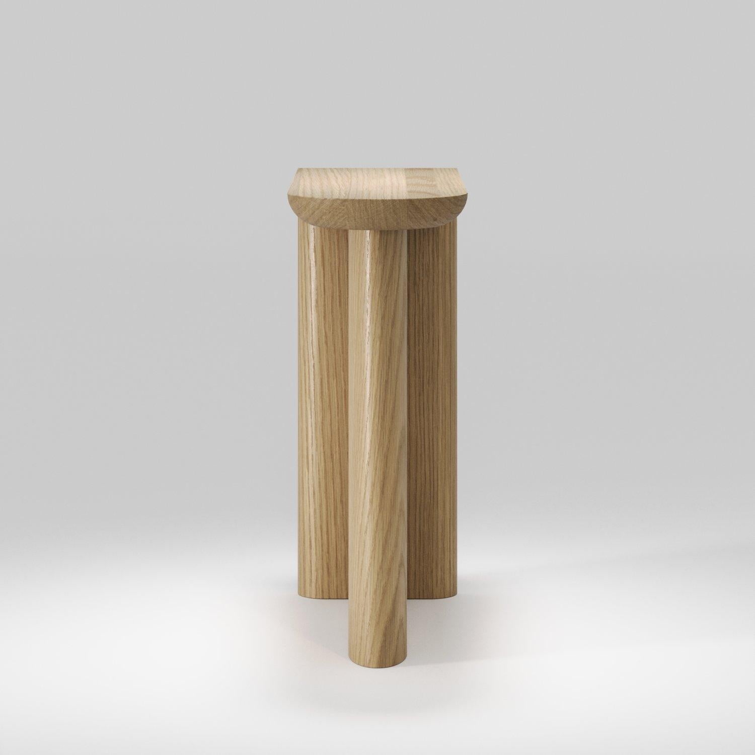 Set of Two  Wewood RE-FORM Walnut Console by ALAIN GILLES For Sale 2