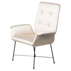 Set of Two White Armchairs by Martin Eisler and Carlo Hauner