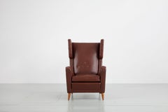 Ensemble de deux chaises à dossier, Design by Melchiorre Bega, Italie, années 1950