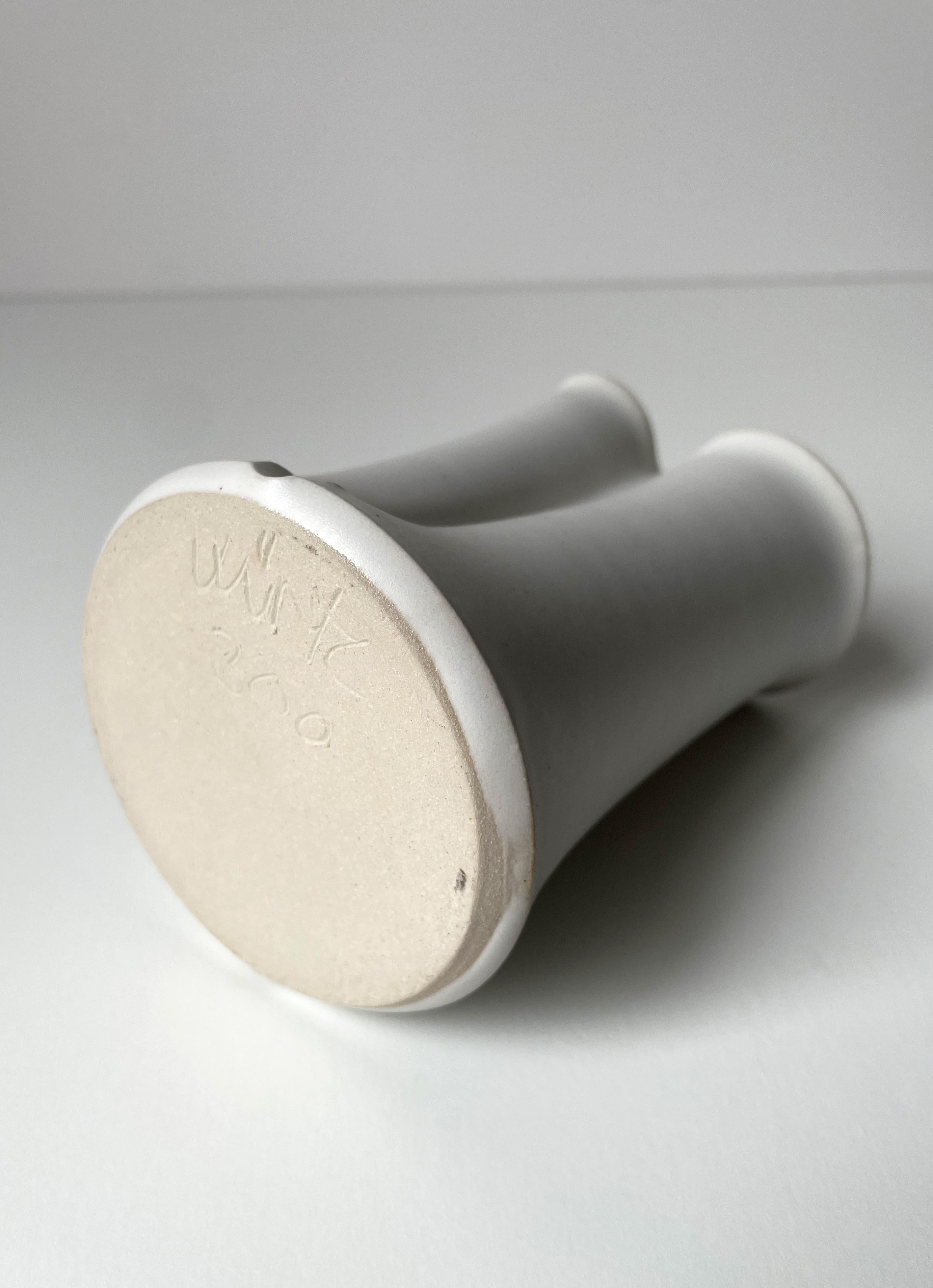 Set of Two Danish Organic Modern Ceramic Vases, Würtz, 1980s For Sale 7