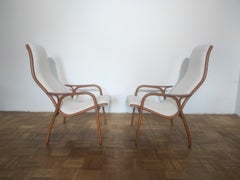 Ensemble de deux chaises Lamino Yngve Ekstrom pour Swedese 1970