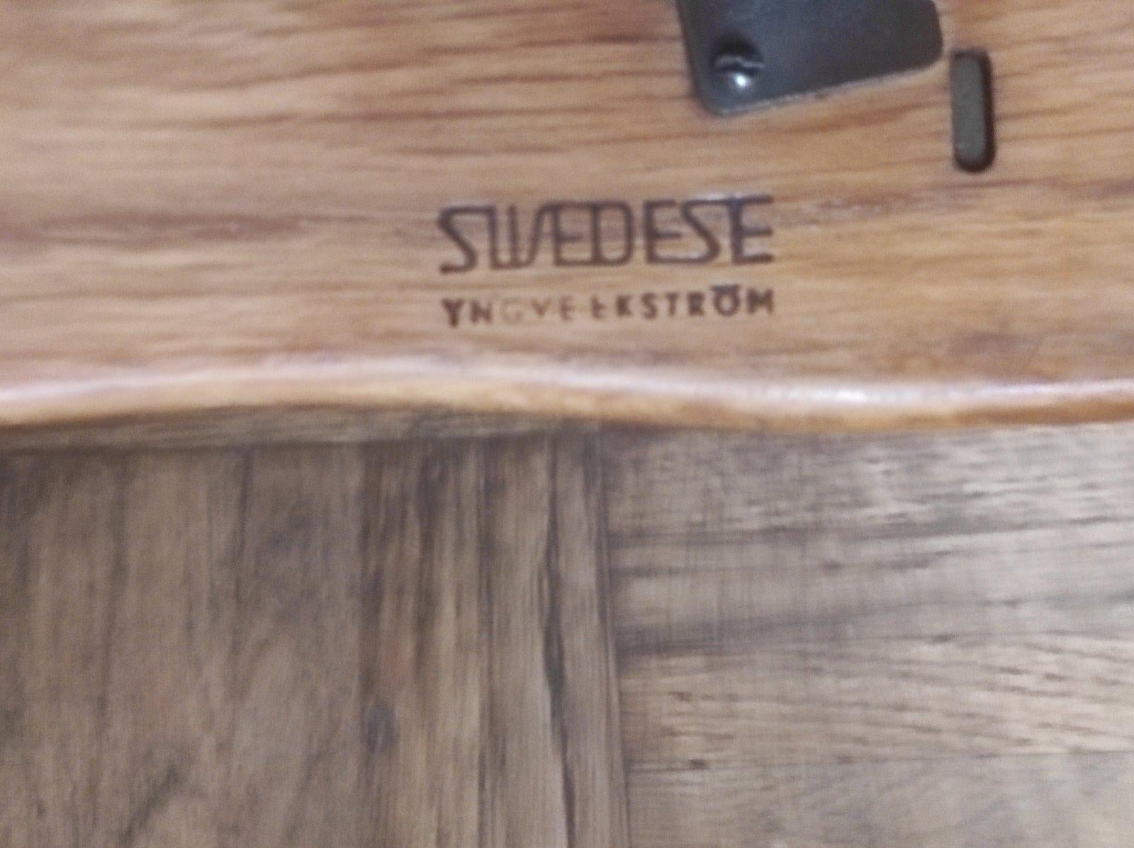 Mid-Century Modern Ensemble de deux chaises Lamino Yngve Ekstrom pour Swedese 1970 en vente