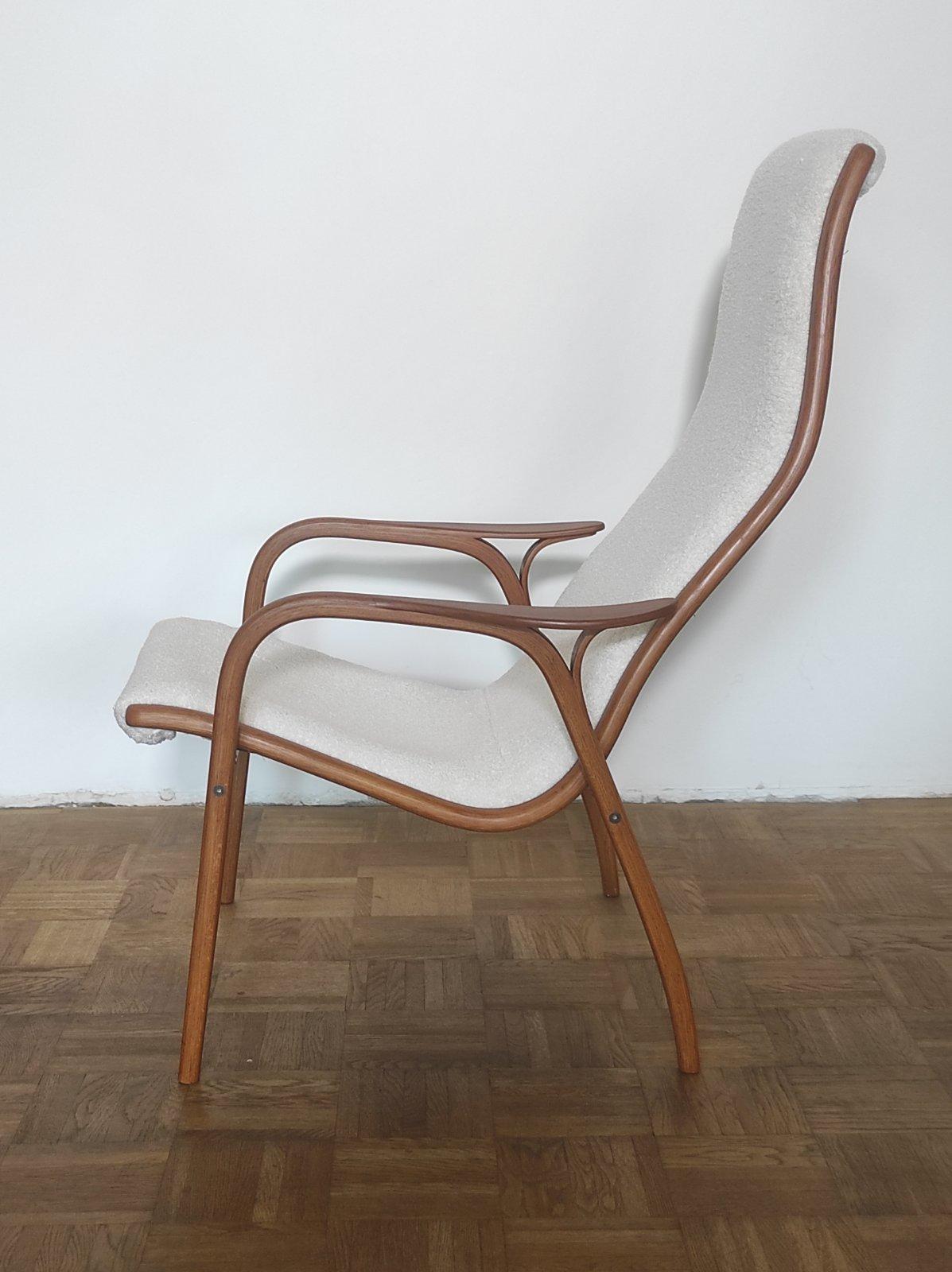 Suédois Ensemble de deux chaises Lamino Yngve Ekstrom pour Swedese 1970 en vente