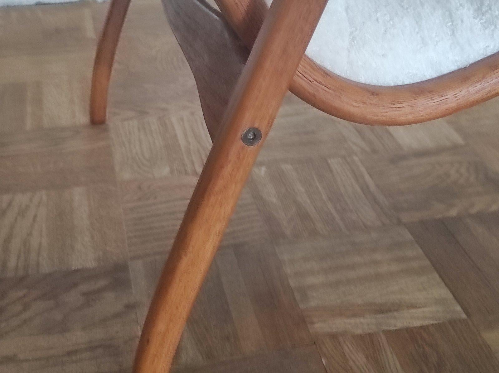 Fin du 20e siècle Ensemble de deux chaises Lamino Yngve Ekstrom pour Swedese 1970 en vente