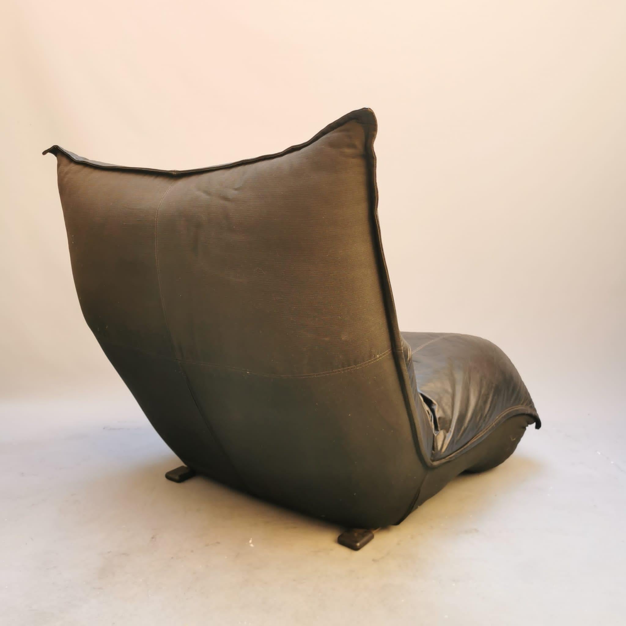 Zinzolo armchair, Vittorio Varo for Plan In Good Condition For Sale In Milano, Lombardia