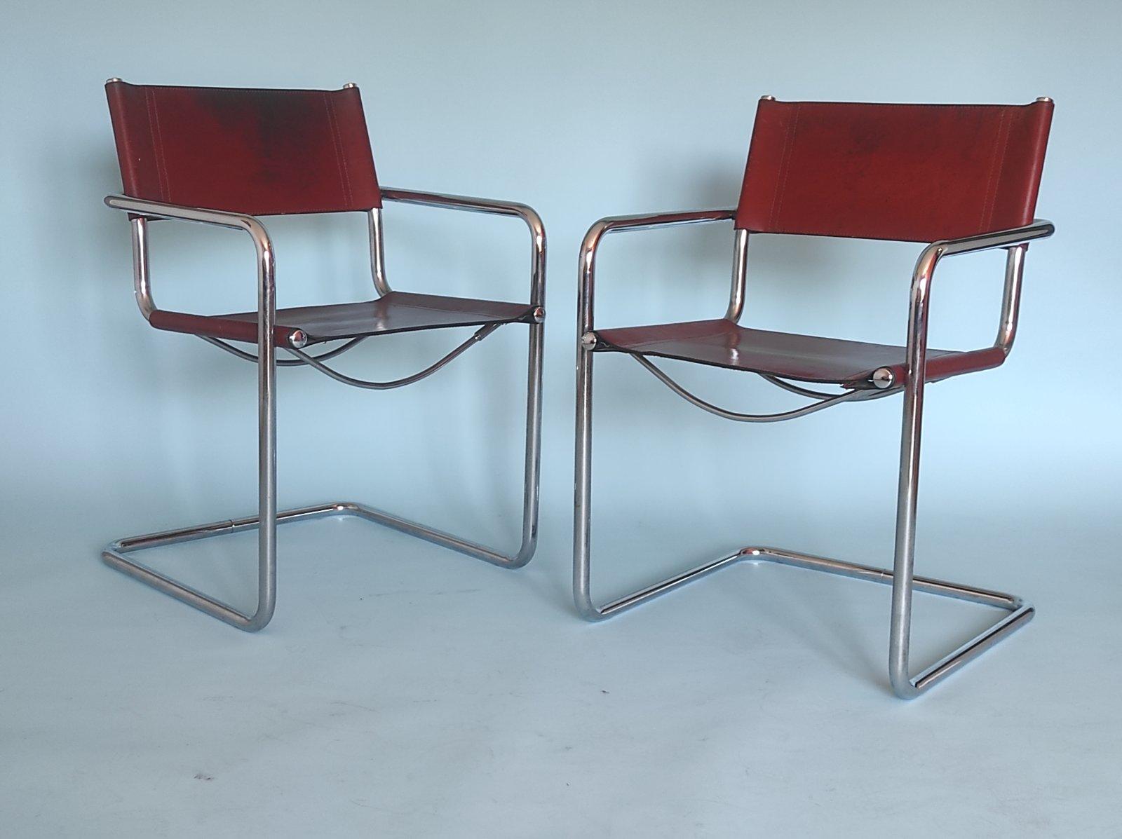 Italian  Set of TwoUNIFOR Cantilever Chair By Tito Agnoli 1970s For Sale