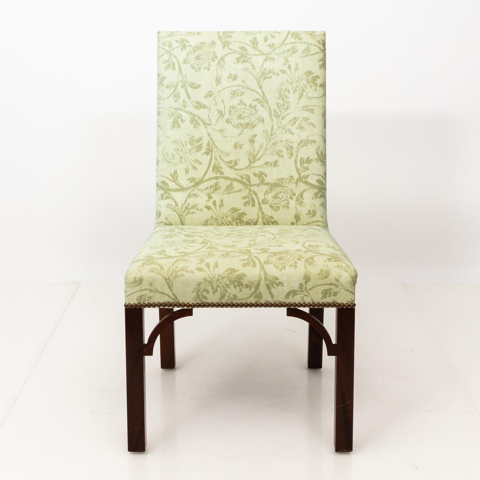 Set of Upholstered Dining Chairs 7