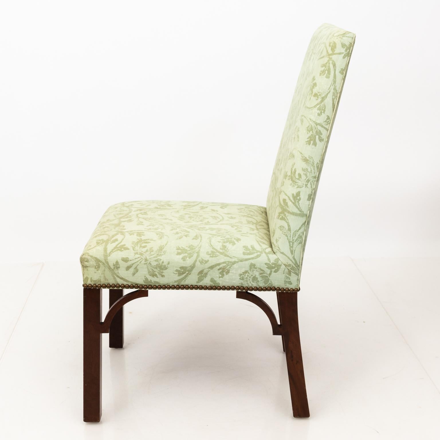 Set of Upholstered Dining Chairs 11