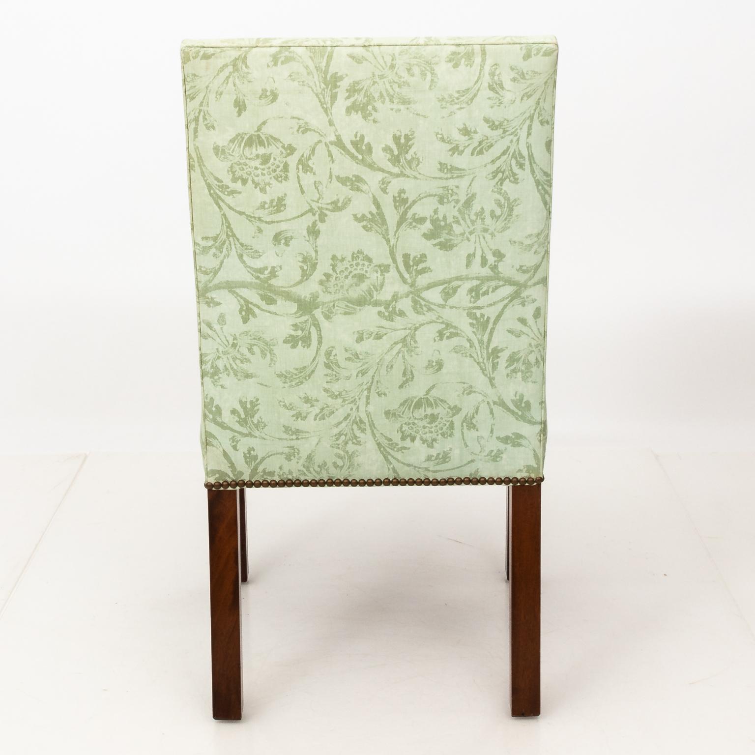 Set of Upholstered Dining Chairs 12