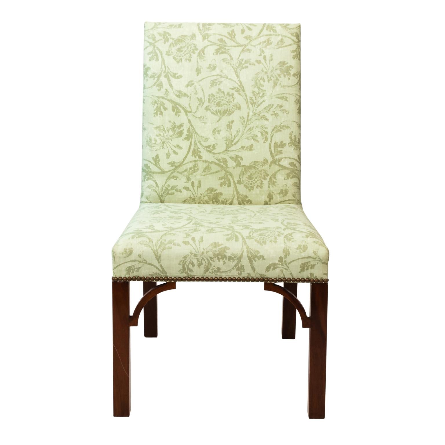 Set of Upholstered Dining Chairs 13