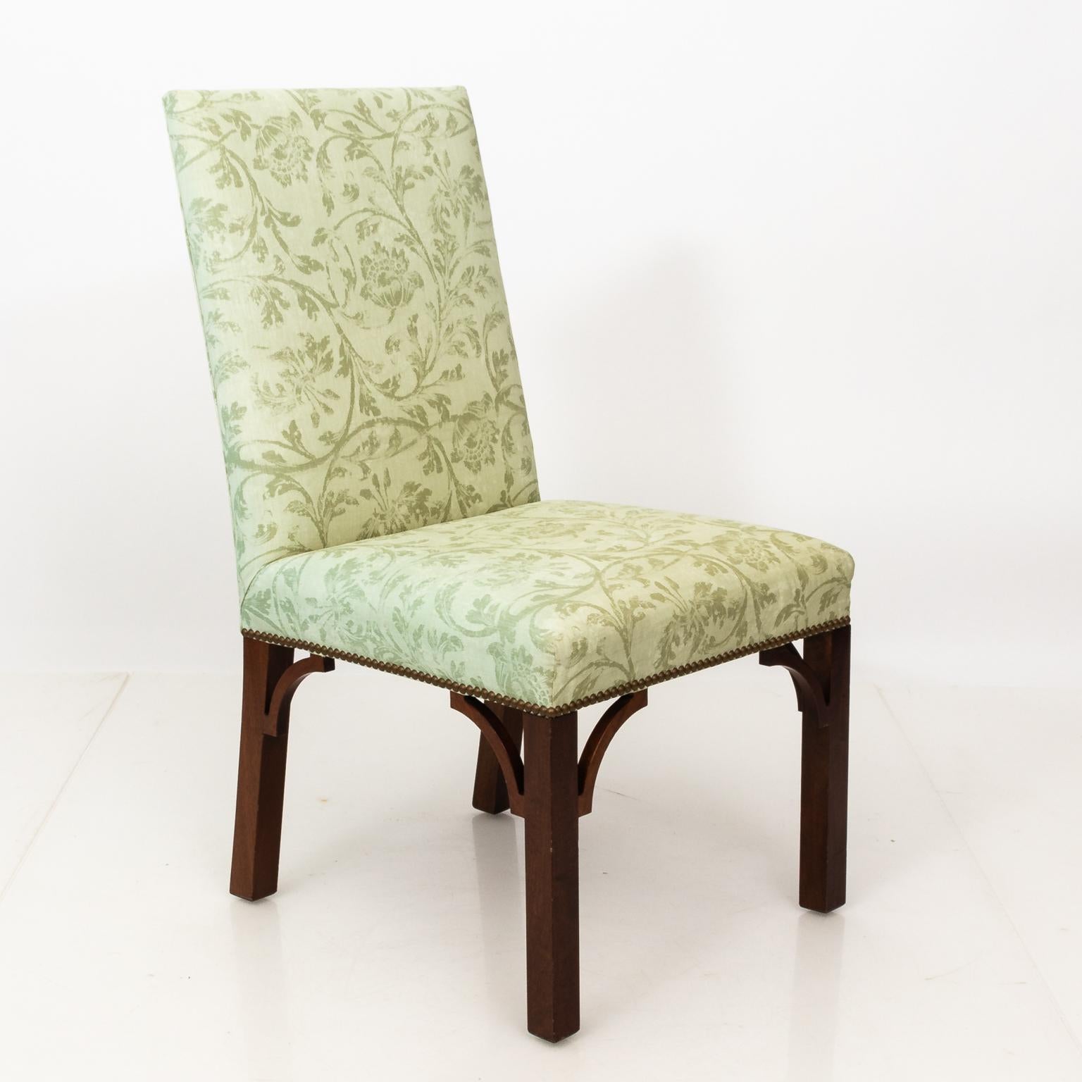 Set of Upholstered Dining Chairs 3