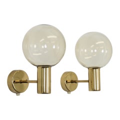 Set of V149 Brass Sconces by Hans-Agne Jakobsson, 1960s, Sweden