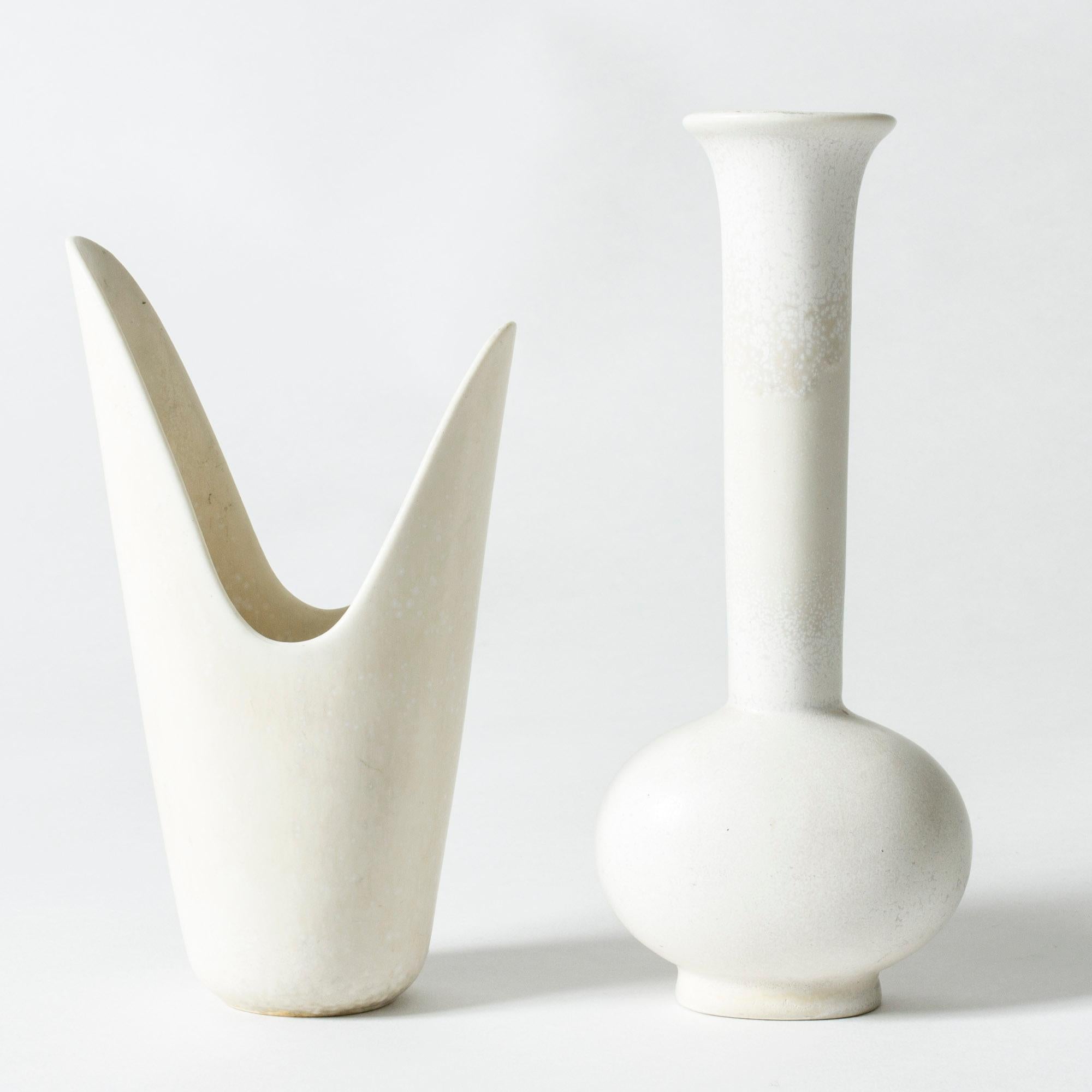 Scandinavian Modern Set of Vases by Gunnar Nylund for Rörstrand, Sweden, 1950s