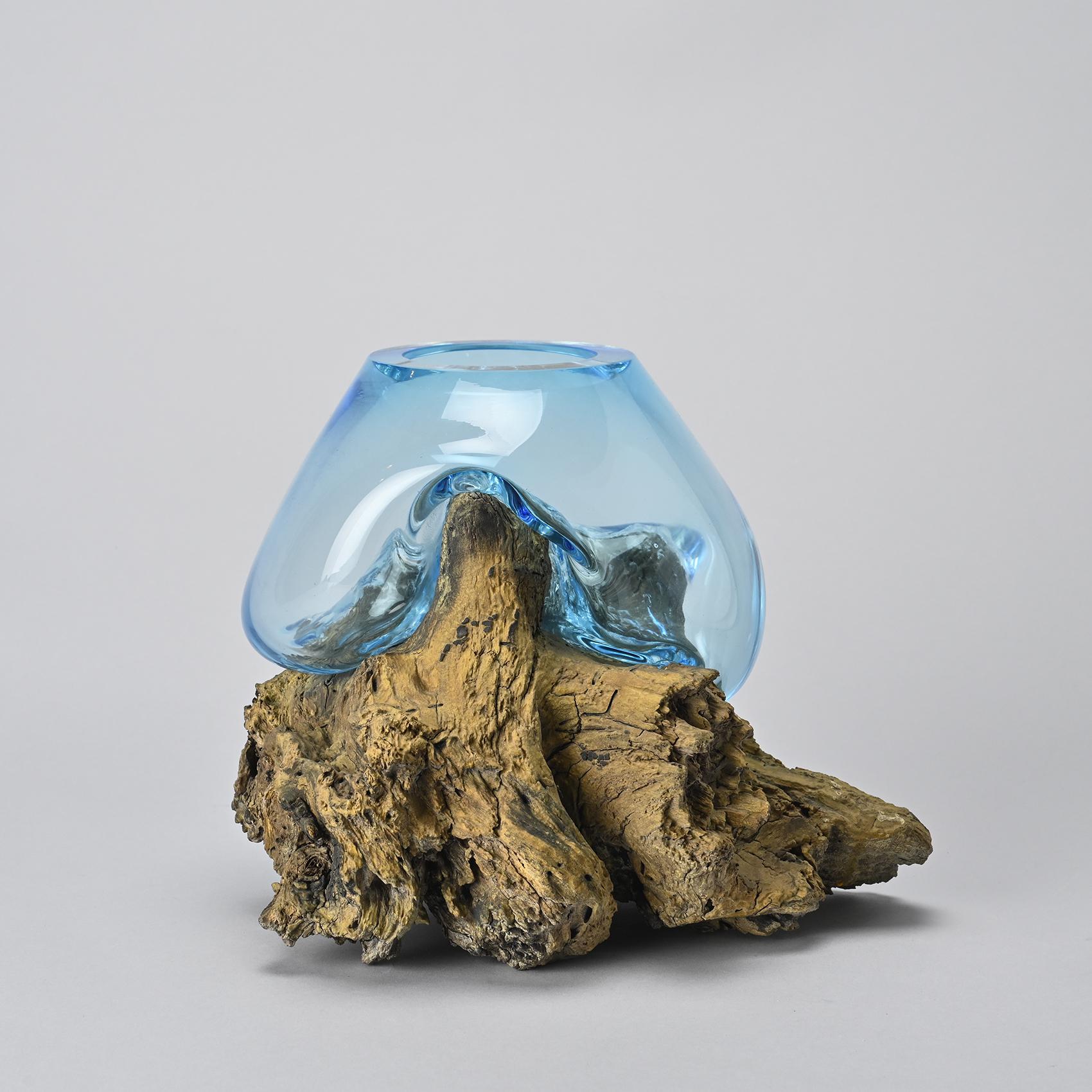 Set di vasi in vetro di Murano di Adriano Seguso in vendita 3