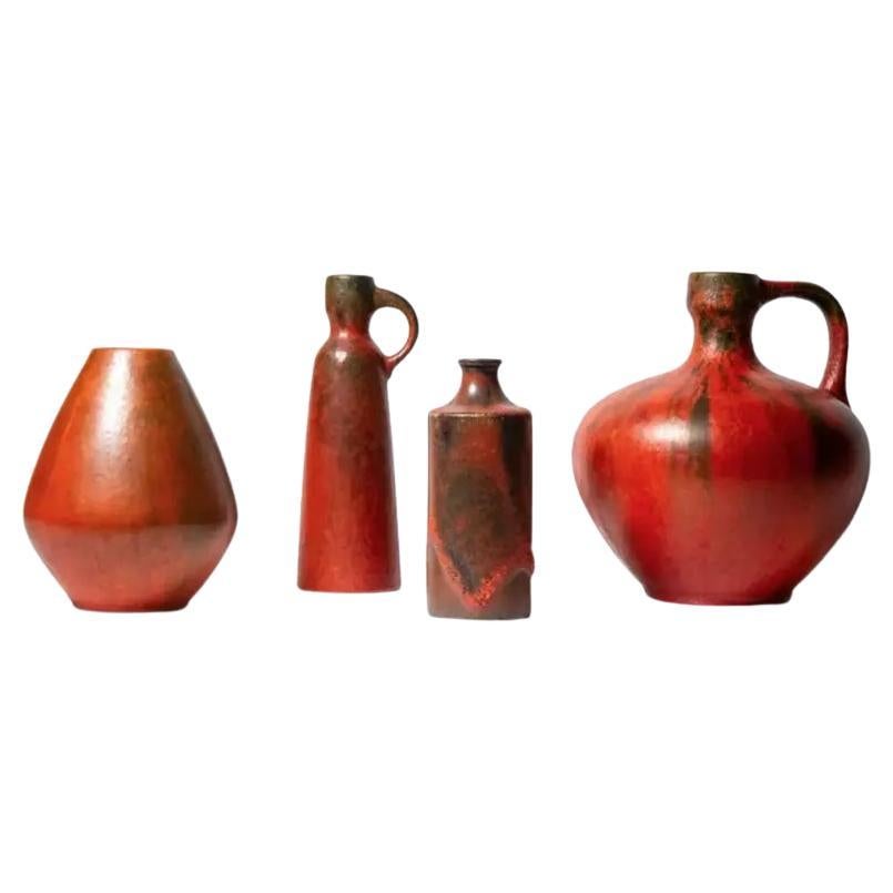 Set of Vases, Ruscha For Sale