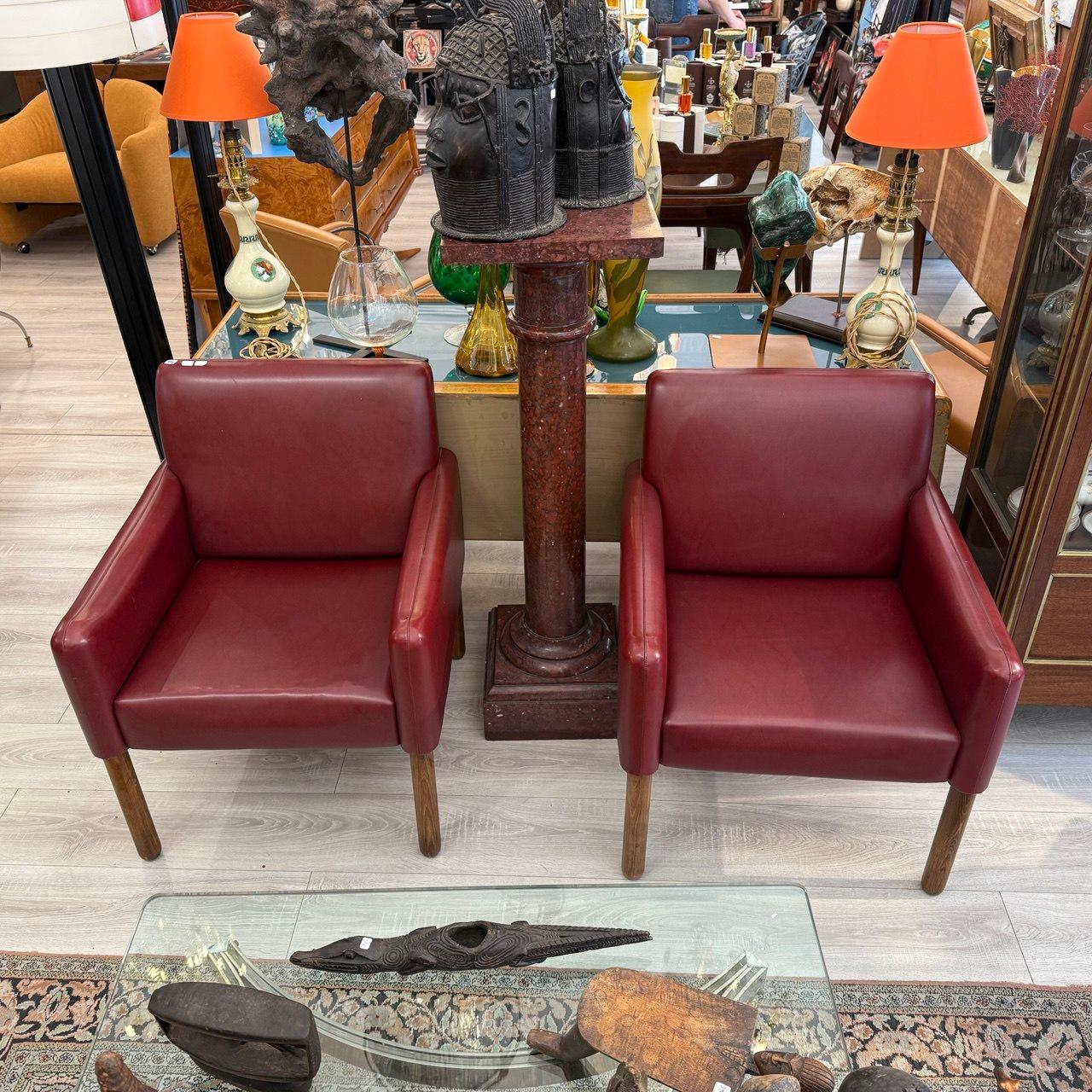 Modern Set of Vico Magistretti Lounge Chairs for Cassina Model 896, Italy, 1960s For Sale