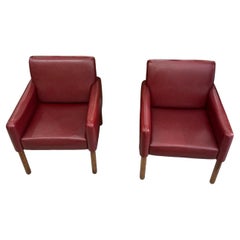 Set of Vico Magistretti Lounge Chairs for Cassina Model 896, Italy, 1960s
