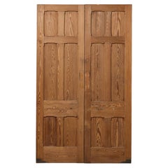 Set di porte vittoriane a 6 pannelli in pino riciclato