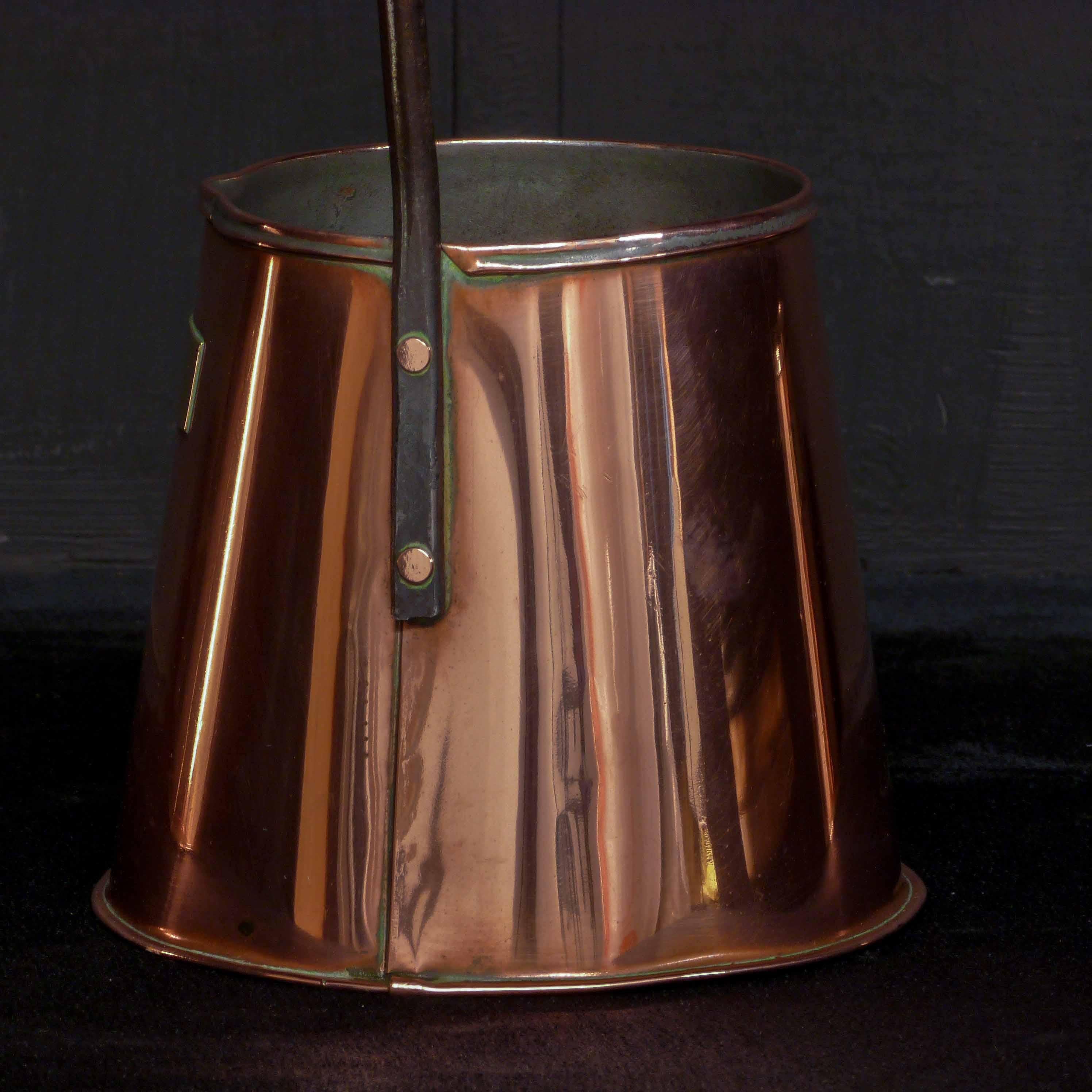 Late 19th Century Set of Victorian Copper Cider Cans