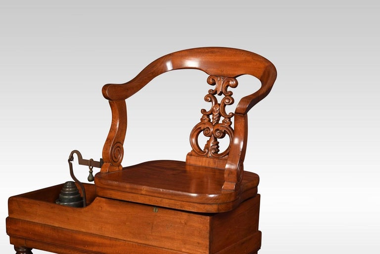 Set of Victorian Mahogany Jockey Scales at 1stDibs