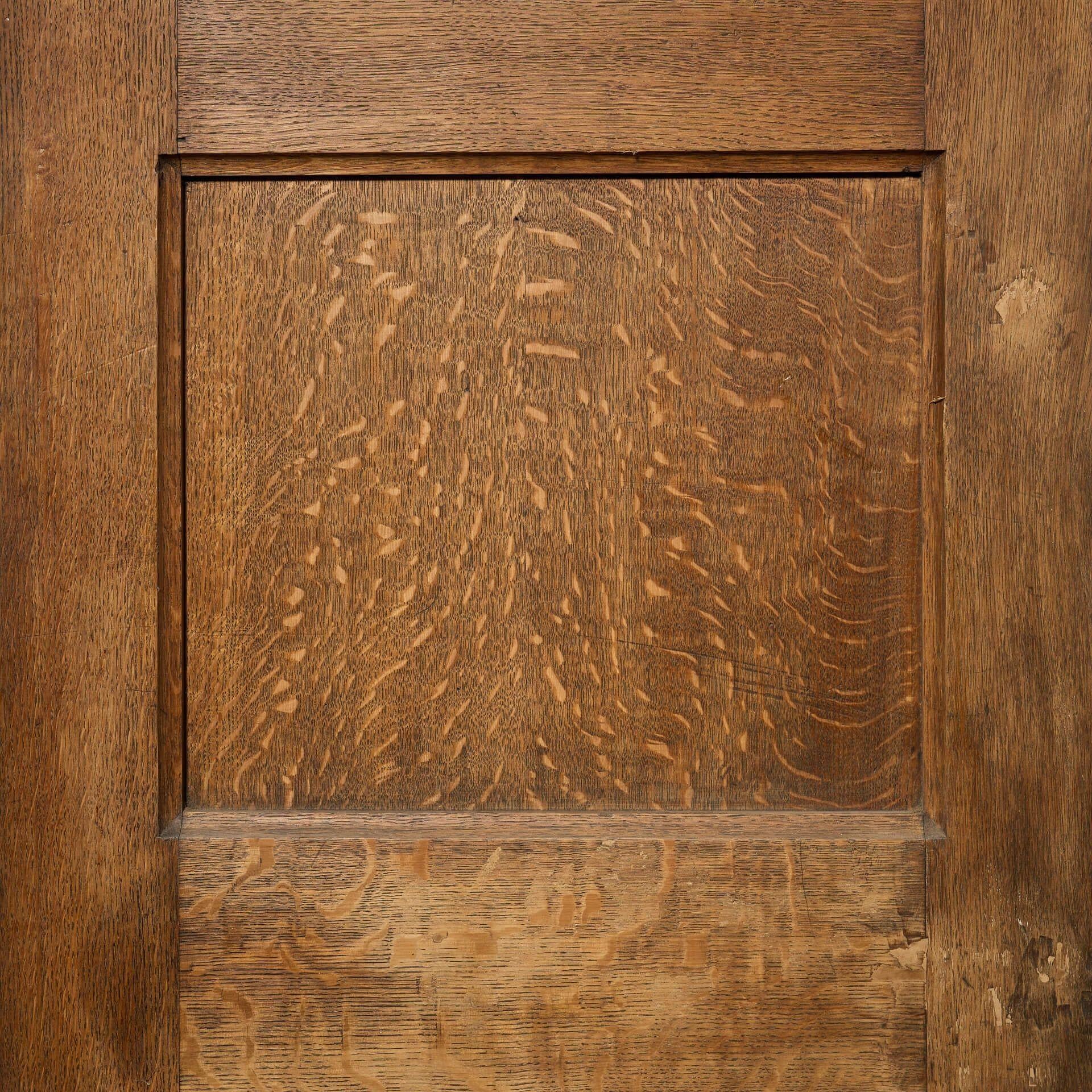 Inglese Set di porte vittoriane in Oak con vetro in vendita