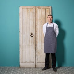 Set di doppie ante in pino verniciato in stile rustico vittoriano