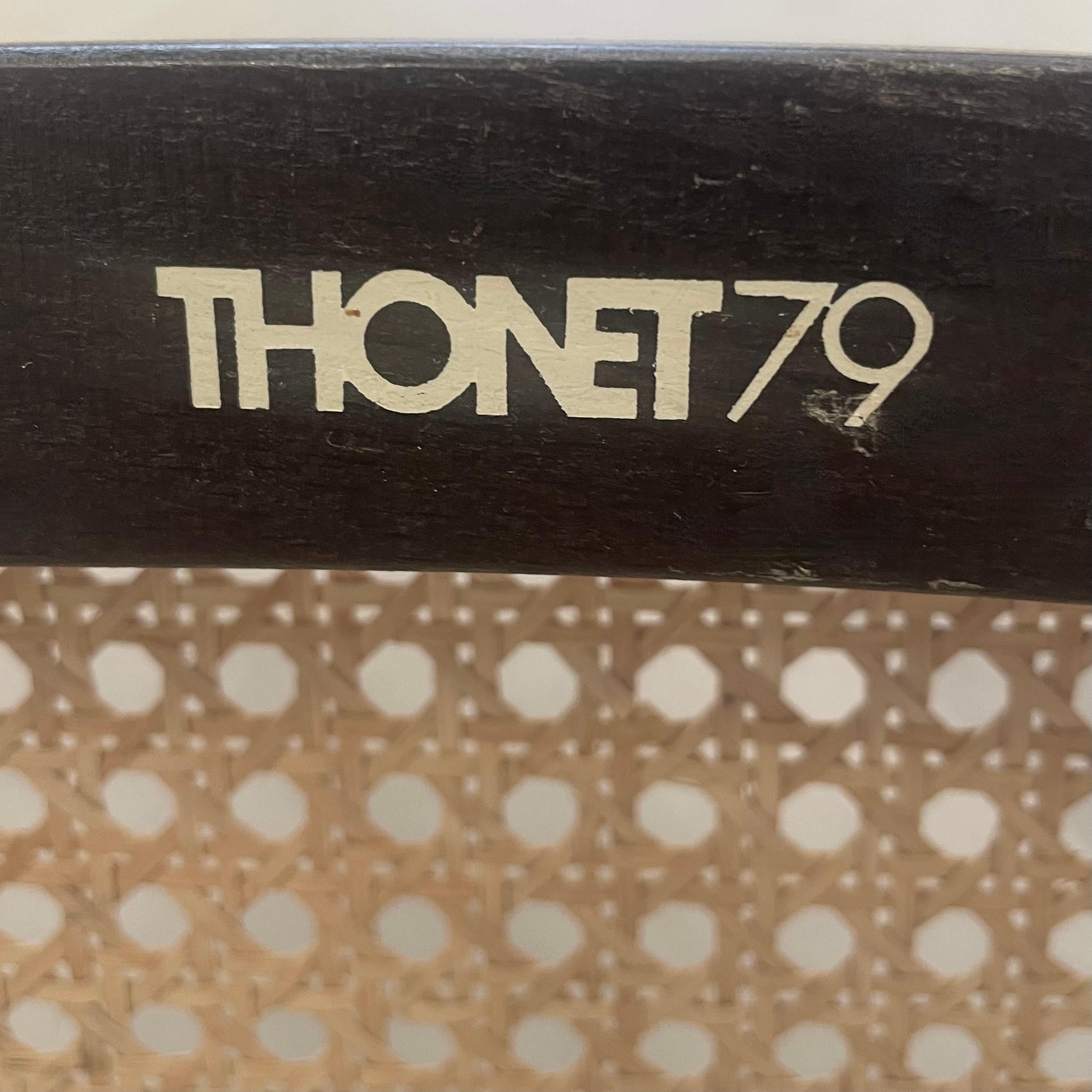 Conjunto de sillas cantilever Vintage B64 de Marcel BREUER para THONET, 1979/ 1980 en Bastante bueno estado para la venta en Berlin, Berlin