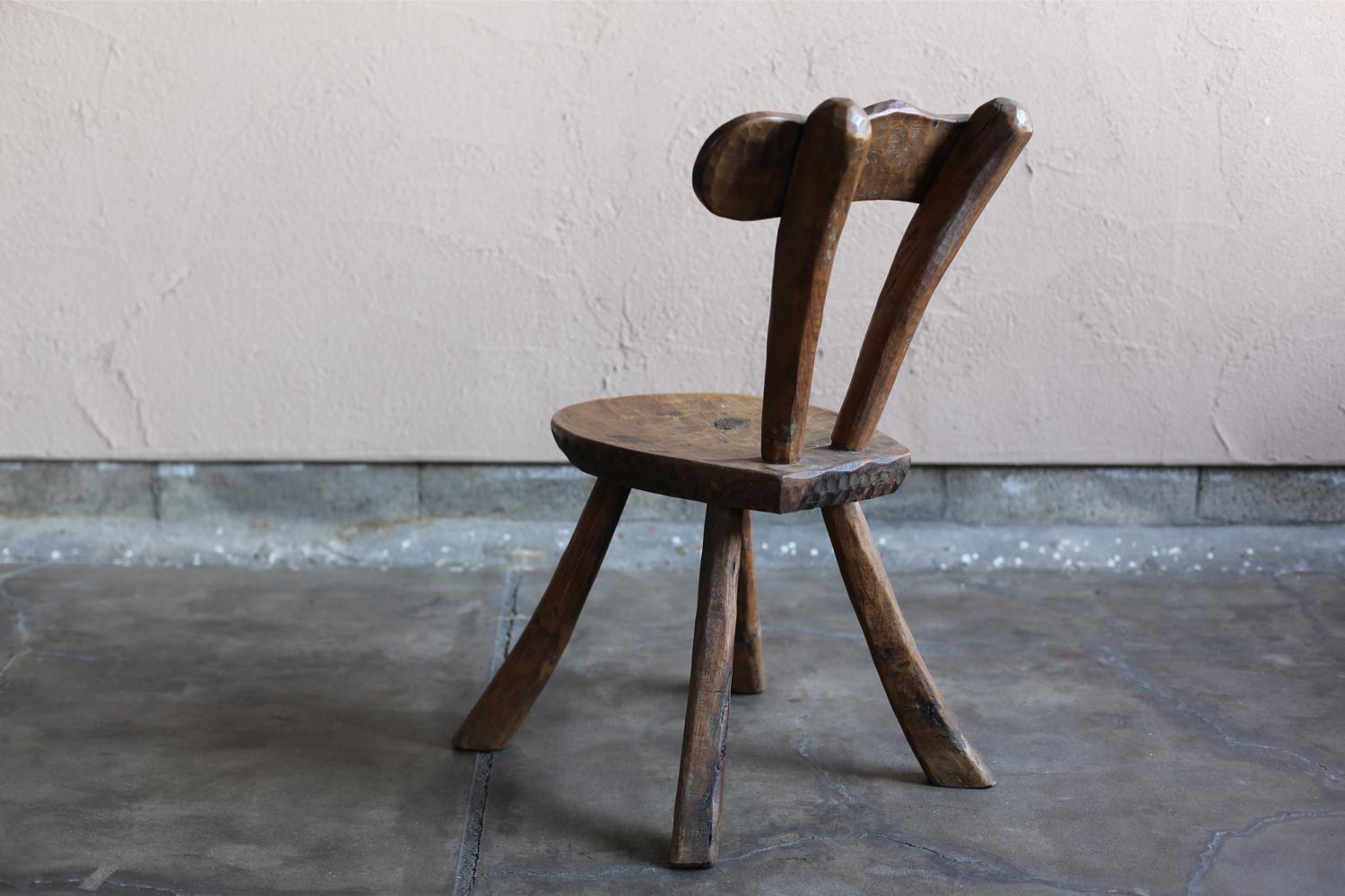 Mid-Century Modern Set of Vintage Brutalist Chairs