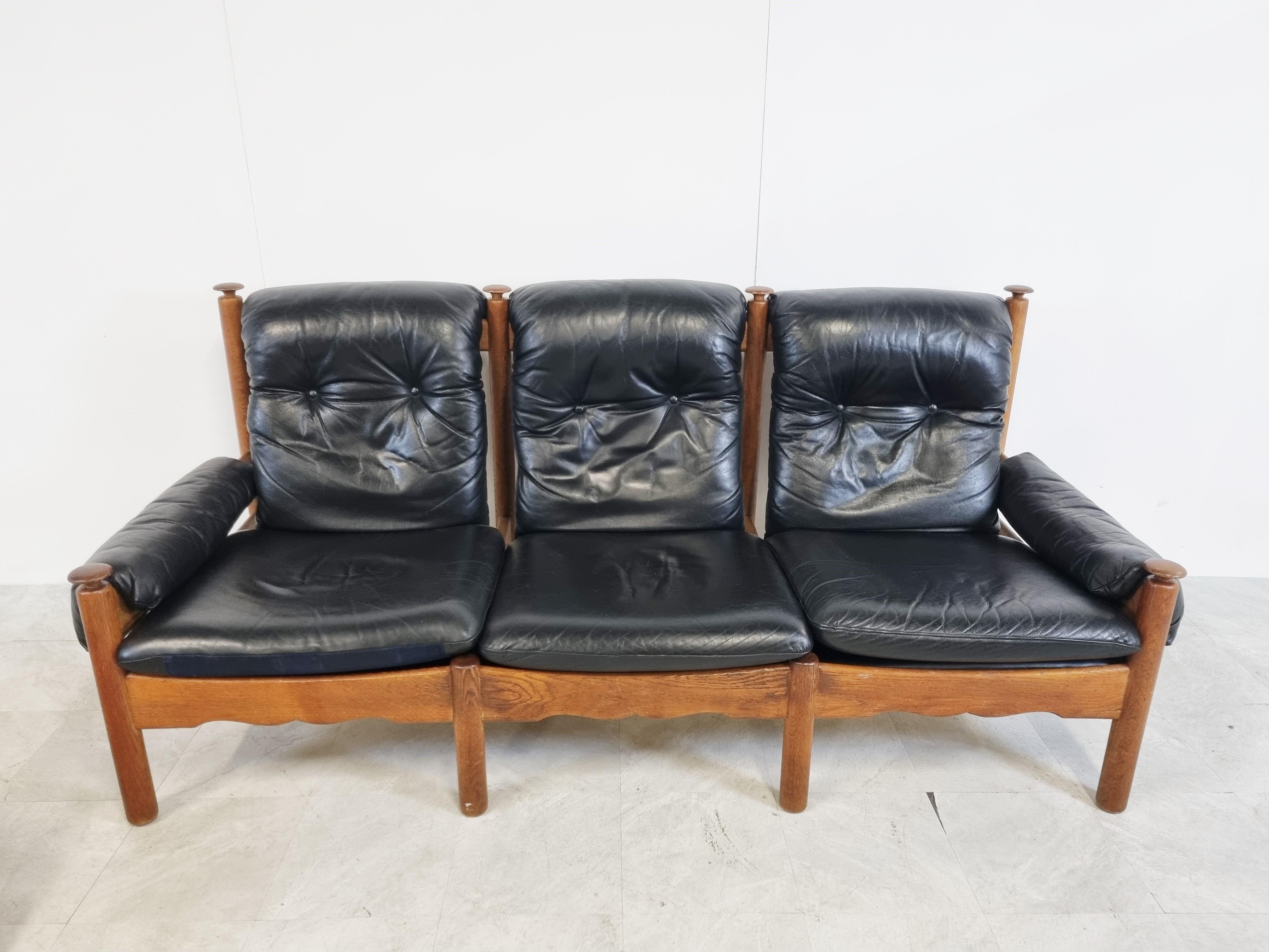 Set of Vintage Brutalist Sofa's, 1970s For Sale 2