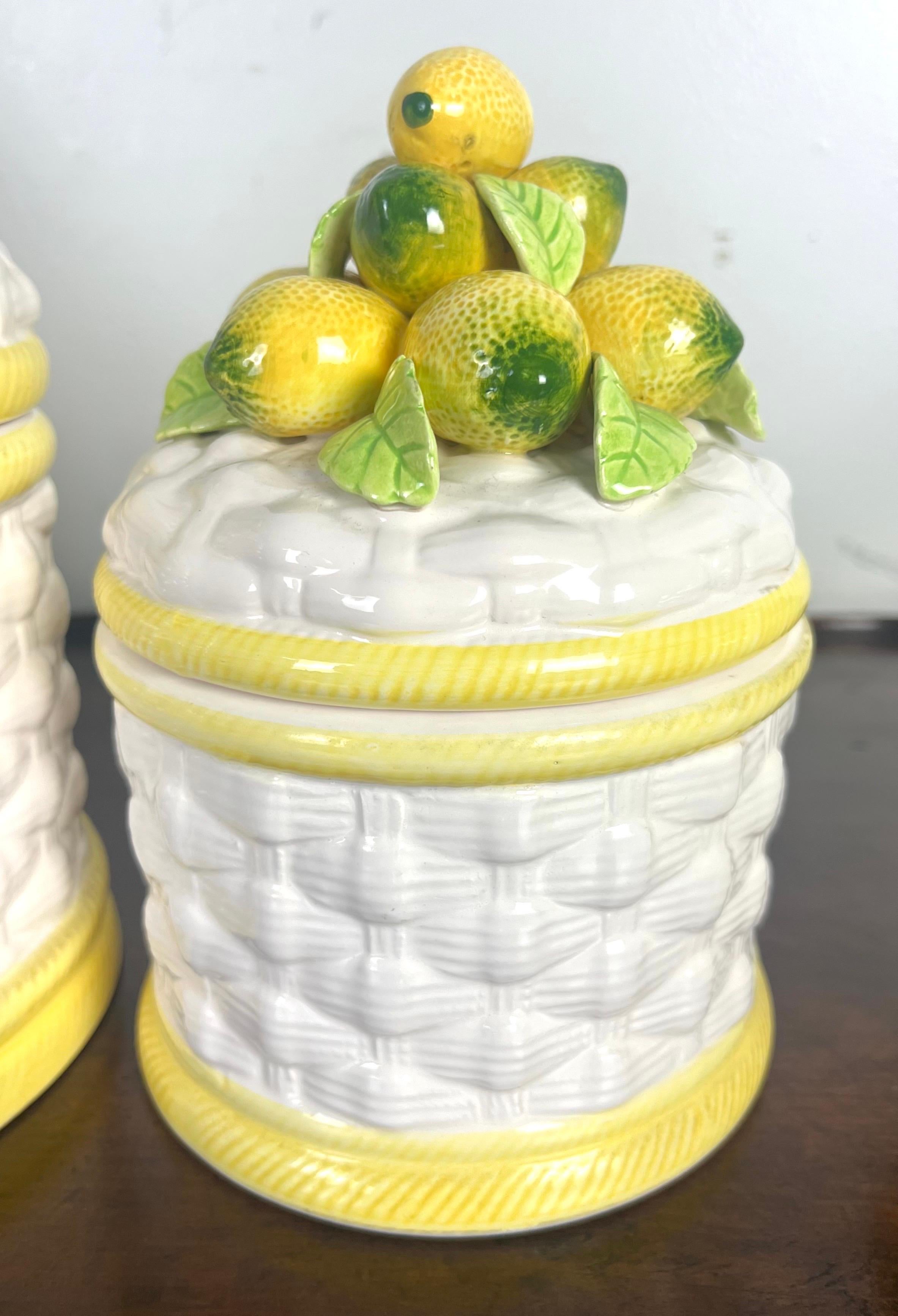 Set of Vintage Canisters by Robert Nemith 
