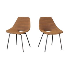 Set di sedie vintage di Pierre Guariche per Steiner, 1965