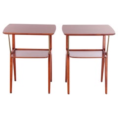Set of Vintage Danish Bedside Tables, 1960s