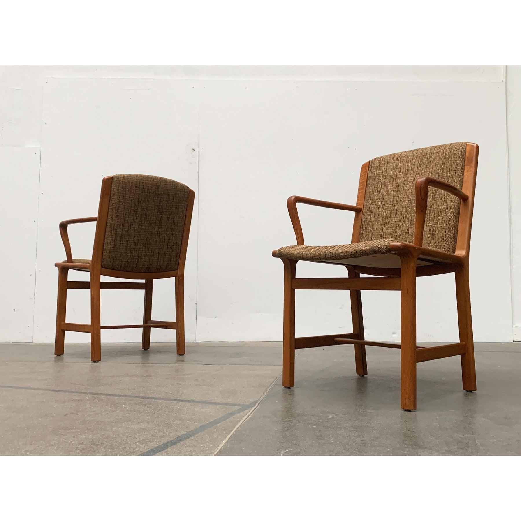 Set di sedie d'epoca in teak danese in vendita 1