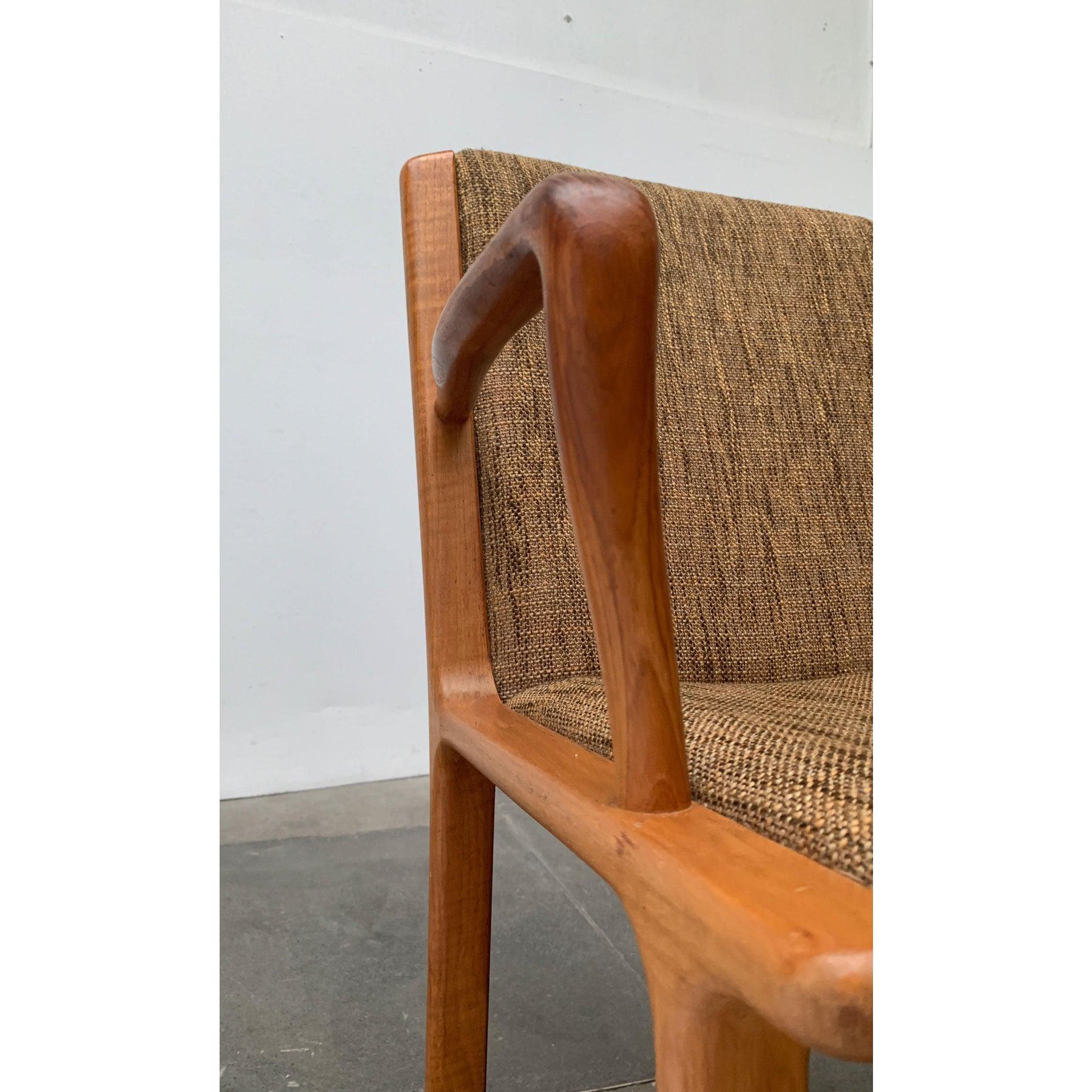 Set di sedie d'epoca in teak danese in vendita 3