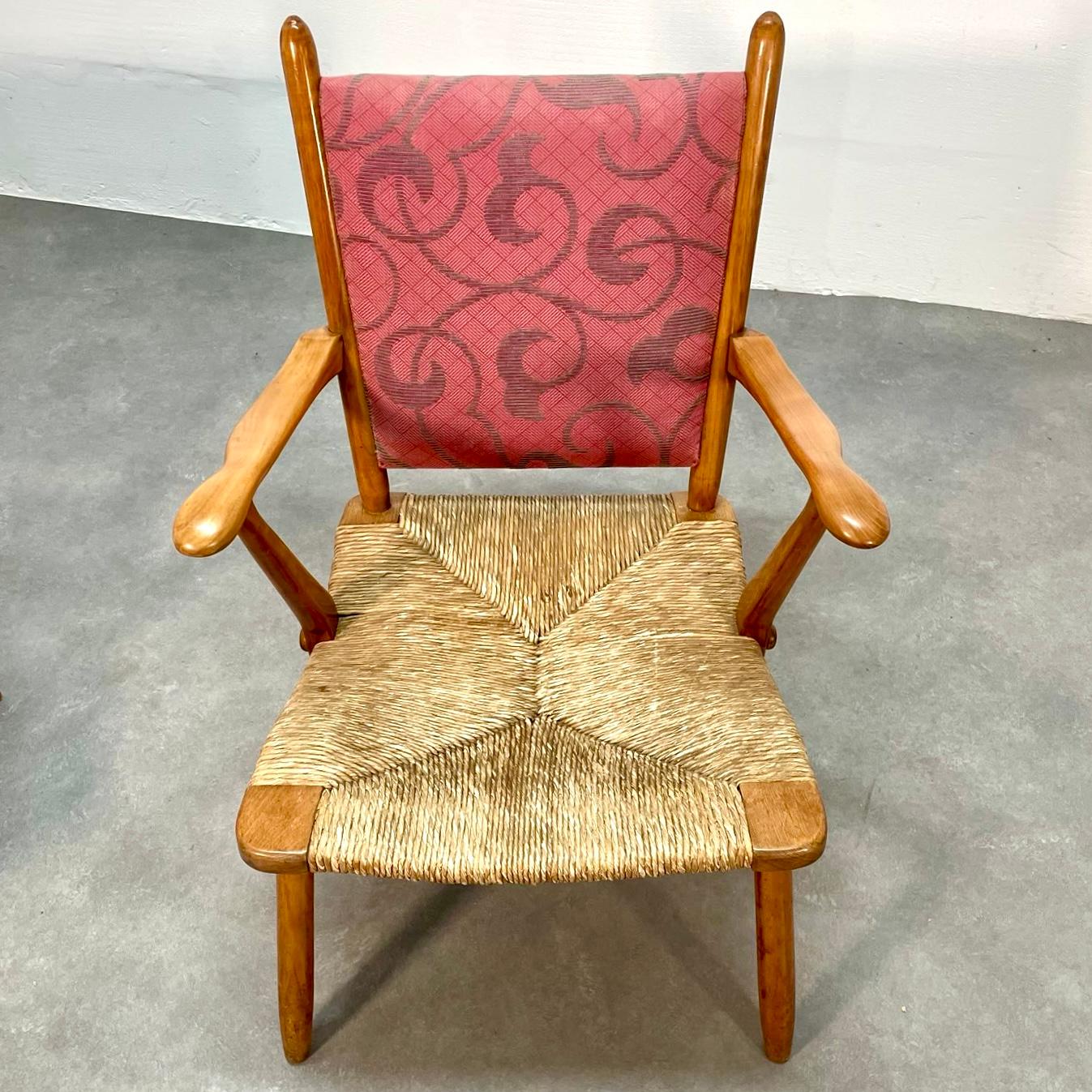 Mid-Century Modern Set of vintage de Ster Gelderland armchairs, 1960's. For Sale