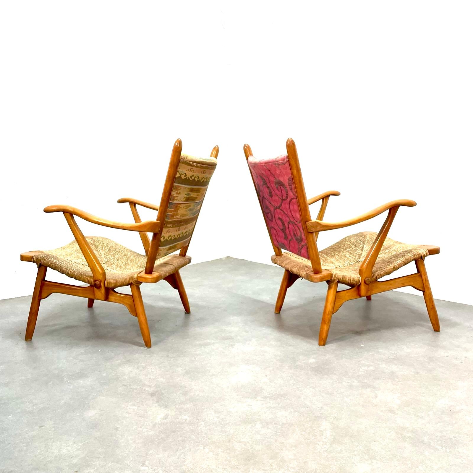 Set of vintage de Ster Gelderland armchairs, 1960's. In Good Condition For Sale In CASTENRAY, NL