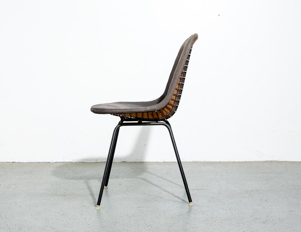 Acier Eames - Ensemble de chaises de salle à manger vintage DKX en vente