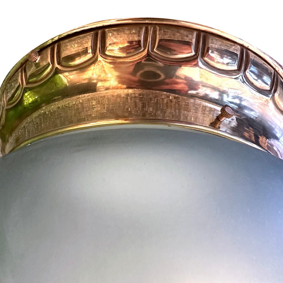Mid-20th Century Set of Vintage Flush Mounts, Sold individually For Sale
