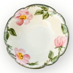 Set of Vintage Franciscan Desert Rose Cereal Bowls