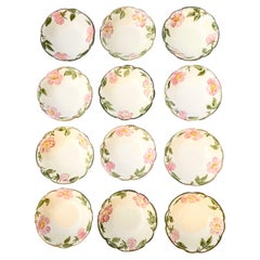 Juego de cuencos de cereales Vintage Franciscan Desert Rose