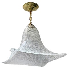 Set of Vintage Glass Light Fixtures, Sold Individually