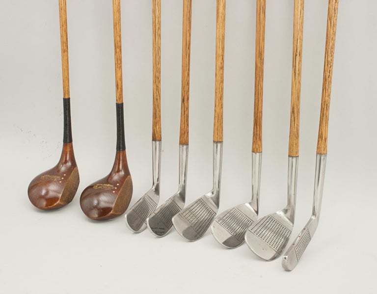 Set of Vintage Golf Clubs by Gibson of Kinghorn, Scotland at 1stDibs