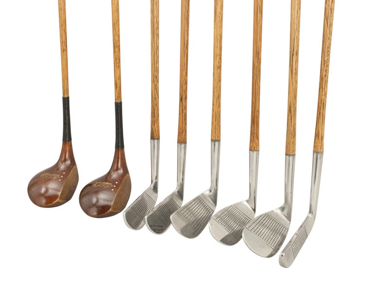 Set of Vintage Golf Clubs by Gibson of Kinghorn, Scotland at 1stDibs