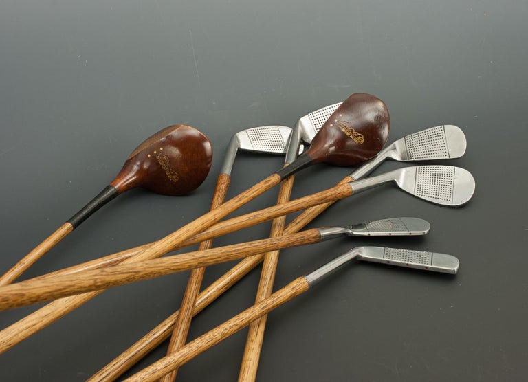 Set of Vintage Golf Clubs by Gibson of Kinghorn, Scotland at 1stDibs
