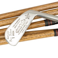 Set of Vintage Golf Clubs by Gibson of Kinghorn, Scotland