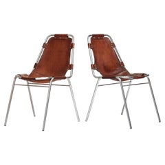 Set of Vintage Les Arcs Chairs by Charlotte Perriand