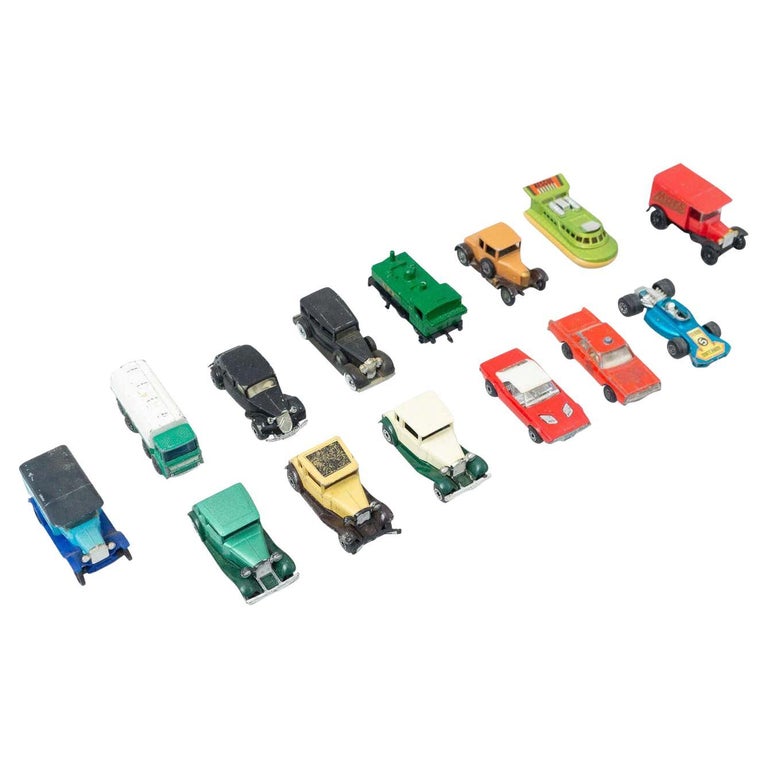 Set of Vintage Match Box Toy Cars, circa 1960 For Sale at 1stDibs