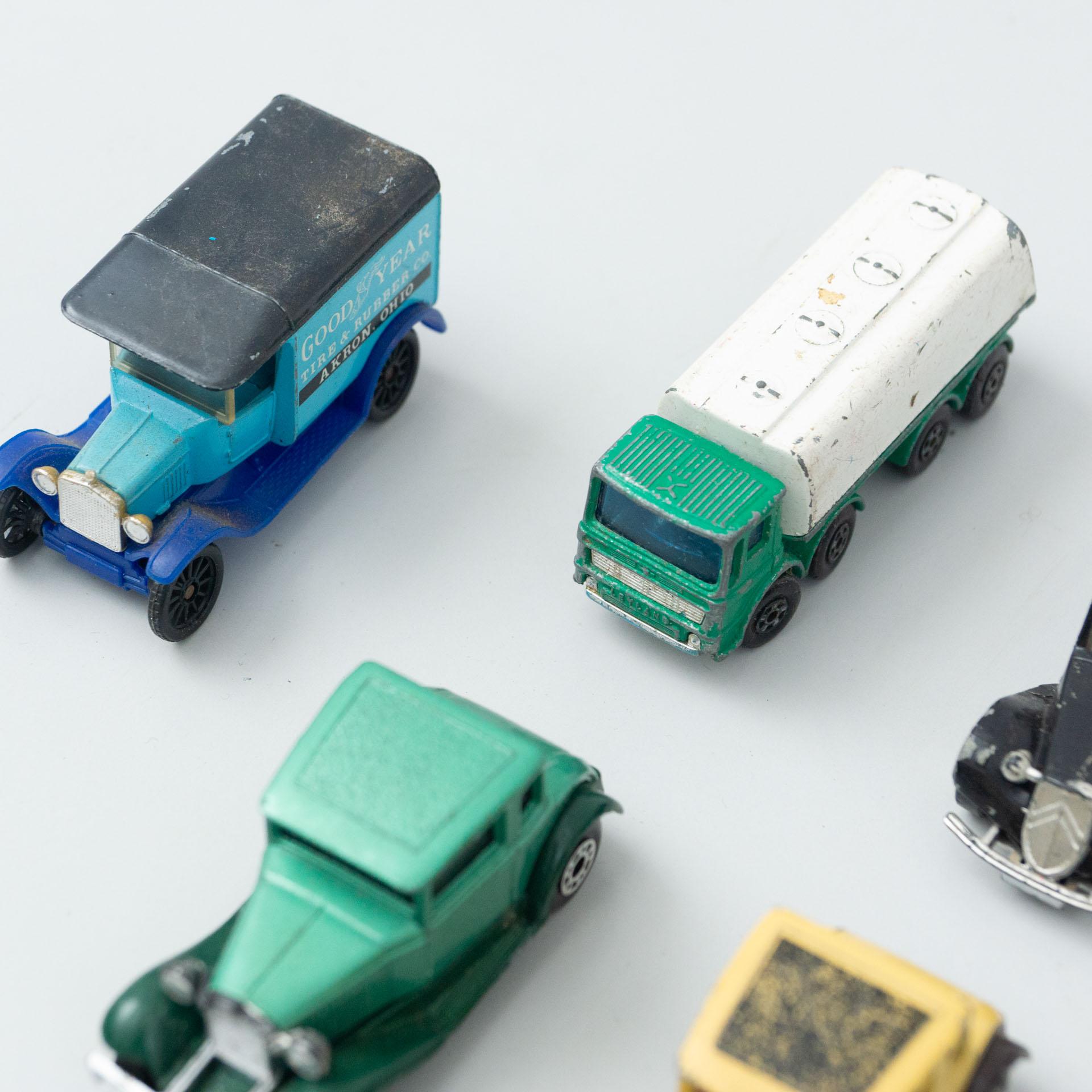 Set of Vintage Match Box Toy Cars, circa 1960 2